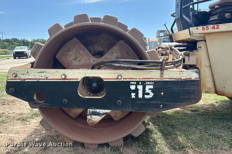 image for item DS3845 1998 Ingersoll Rand SD-115F Pro Pac single drum vibratory roller