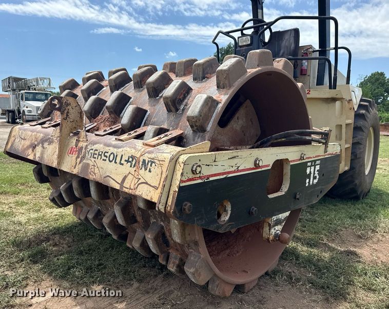 image for item DS3845 1998 Ingersoll Rand SD-115F Pro Pac single drum vibratory roller