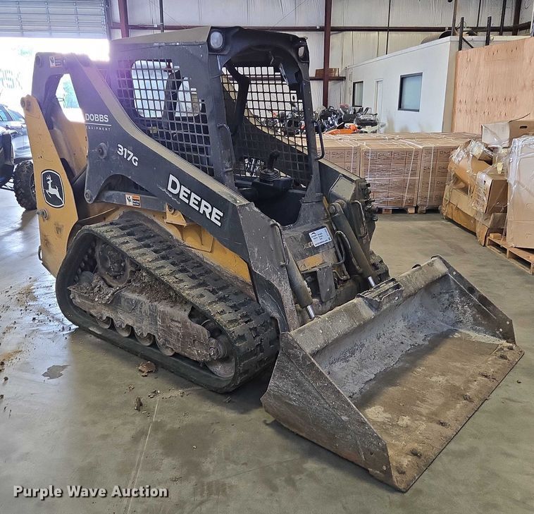MINI CARGADOR SOBRE ORUGAS 2020 JOHN DEERE 317G