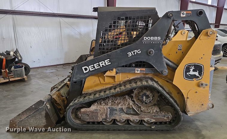 image for item DT4953 2020 John Deere 317G tracked skid steer loader