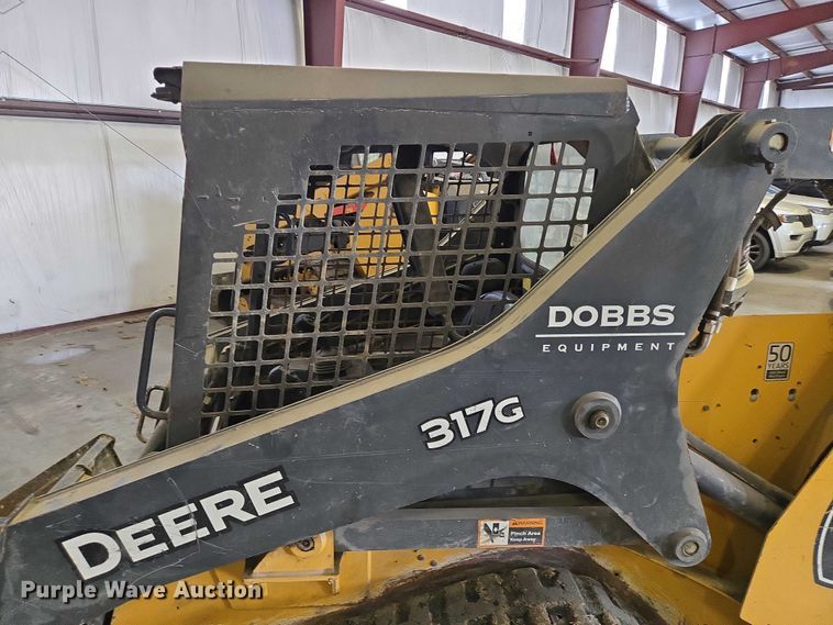 image for item DT4953 2020 John Deere 317G tracked skid steer loader
