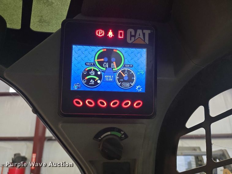 image for item DT4955 2016 Caterpillar 299D2 tracked skid steer loader