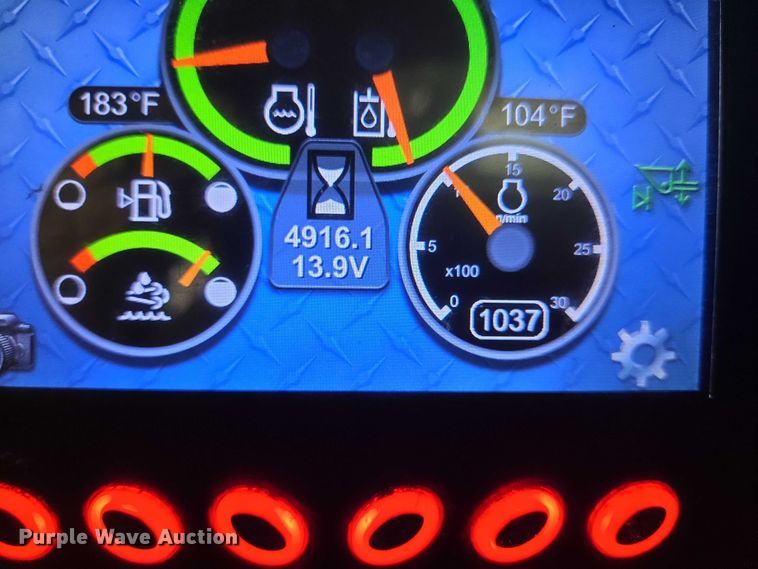 image for item DT4955 2016 Caterpillar 299D2 tracked skid steer loader