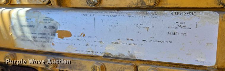 image for item DT4958 2002 Caterpillar 120H motor grader