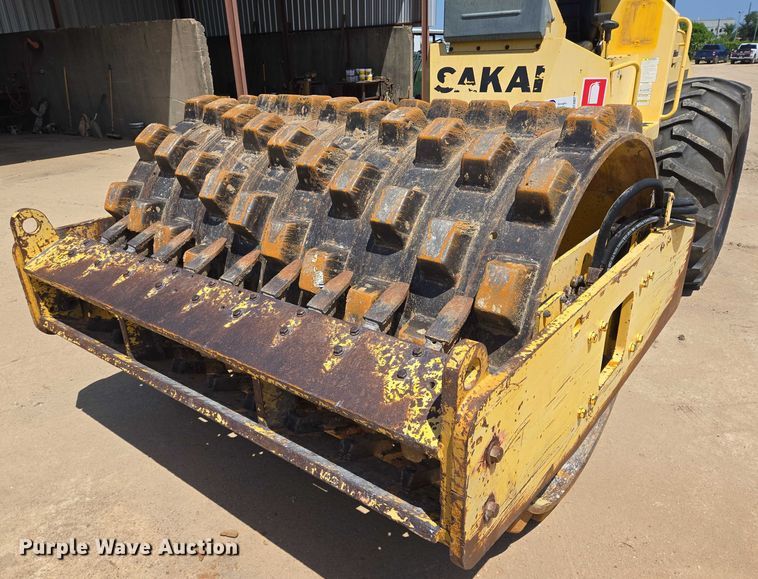 image for item DT4961 2009 Sakai SV505 single drum vibratory roller