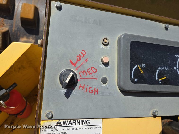 image for item DT4961 2009 Sakai SV505 single drum vibratory roller