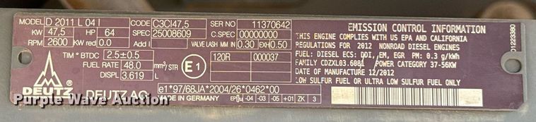 image for item DT6718 2013 Skyjack SJ66t boom lift