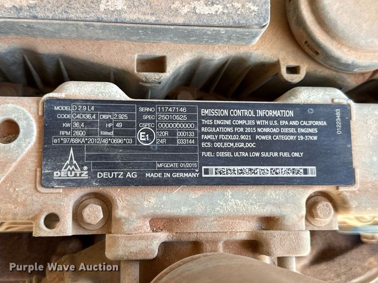 image for item DT6720 2015 Genie S-60X boom lift