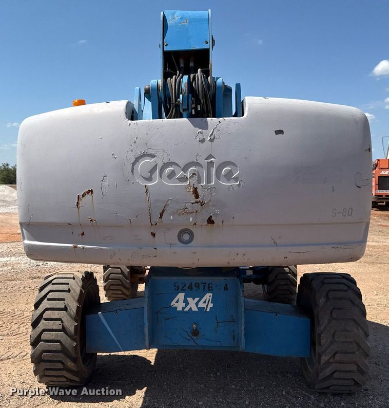 image for item DT6722 2012 Genie S-60X boom lift