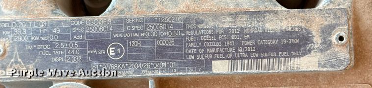 image for item DT6722 2012 Genie S-60X boom lift