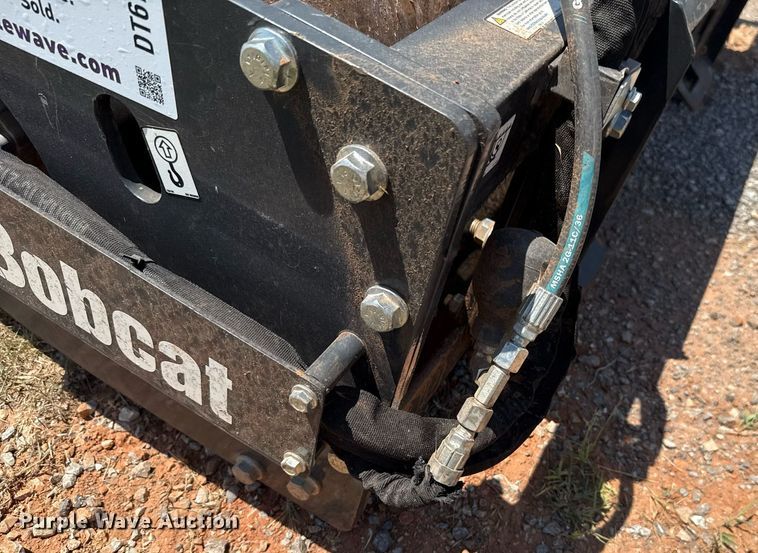 image for item DT6723 Bobcat skid steer single drum roller