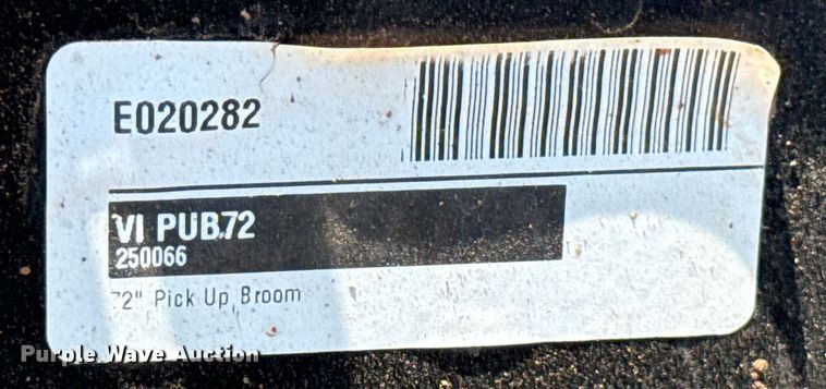 image for item DT6724 Virnig VI PUB72 skid steer sweeper