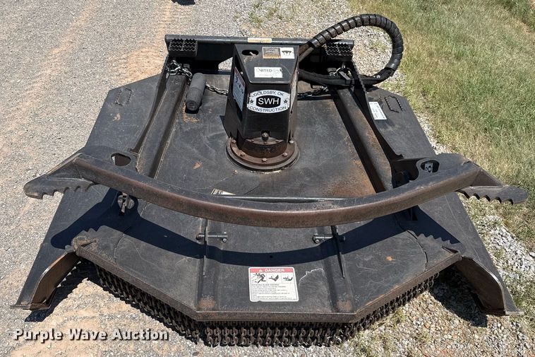 image for item DT6727 John Deere RS72 skid steer brush mower