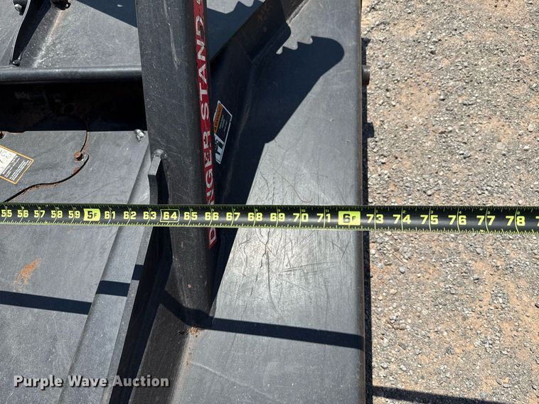 image for item DT6727 John Deere RS72 skid steer brush mower