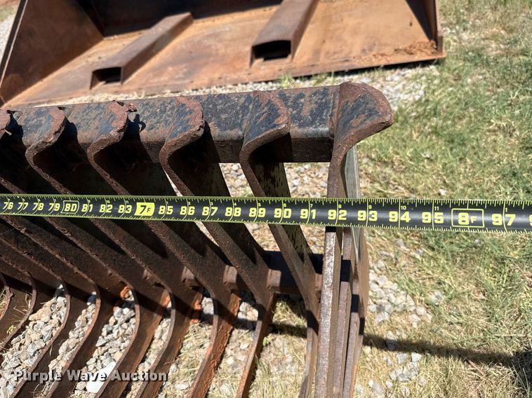 image for item DT6730 Cummings and Bricker skid steer rock bucket