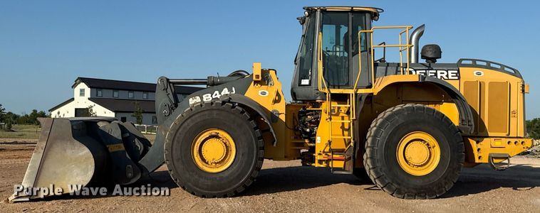 image for item DT6732 2007 John Deere 844J wheel loader