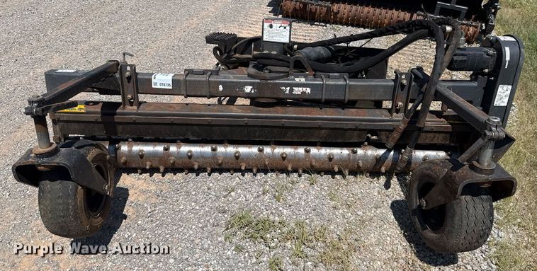 image for item DT6735 2015 Paladin MX7H-0022 skid steer power rake