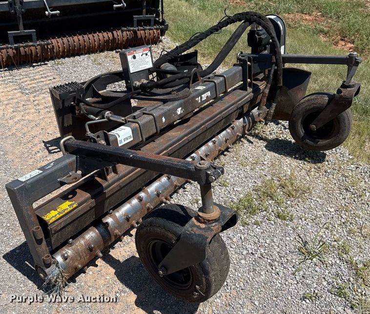 image for item DT6735 2015 Paladin MX7H-0022 skid steer power rake