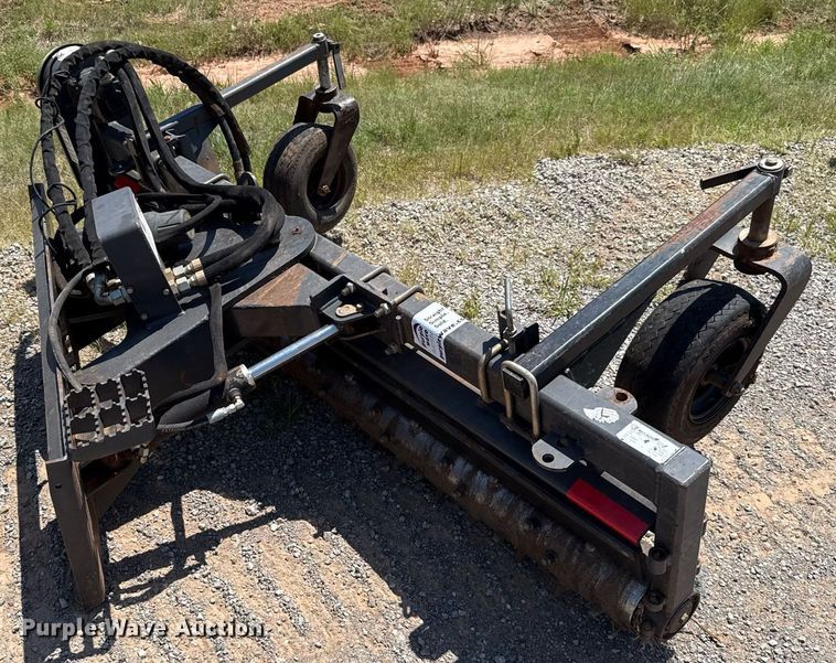 image for item DT6735 2015 Paladin MX7H-0022 skid steer power rake