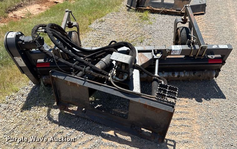 image for item DT6735 2015 Paladin MX7H-0022 skid steer power rake