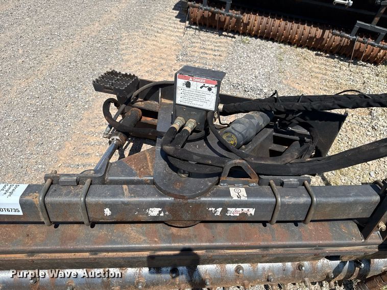 image for item DT6735 2015 Paladin MX7H-0022 skid steer power rake