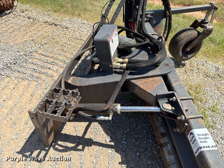 image for item DT6735 2015 Paladin MX7H-0022 skid steer power rake