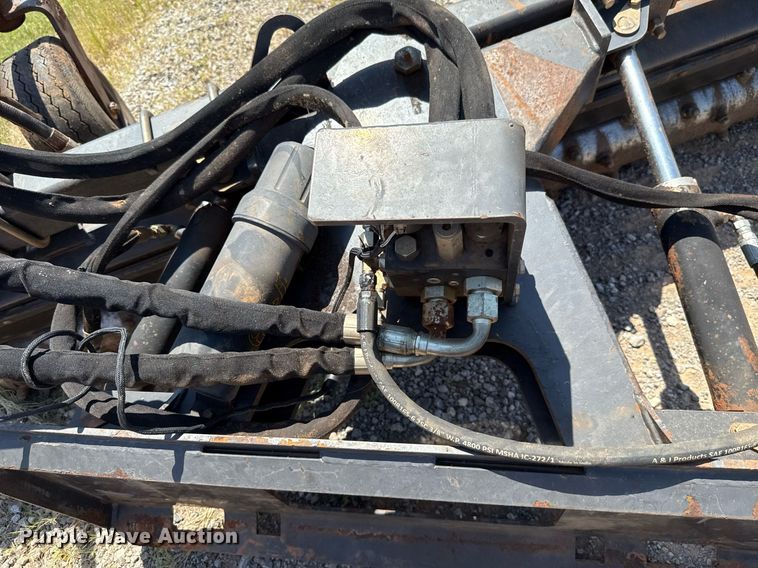 image for item DT6735 2015 Paladin MX7H-0022 skid steer power rake