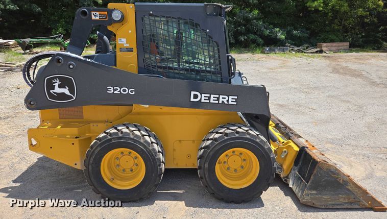 MINI CARGADOR SOBRE RUEDAS 2023 JOHN DEERE 320G