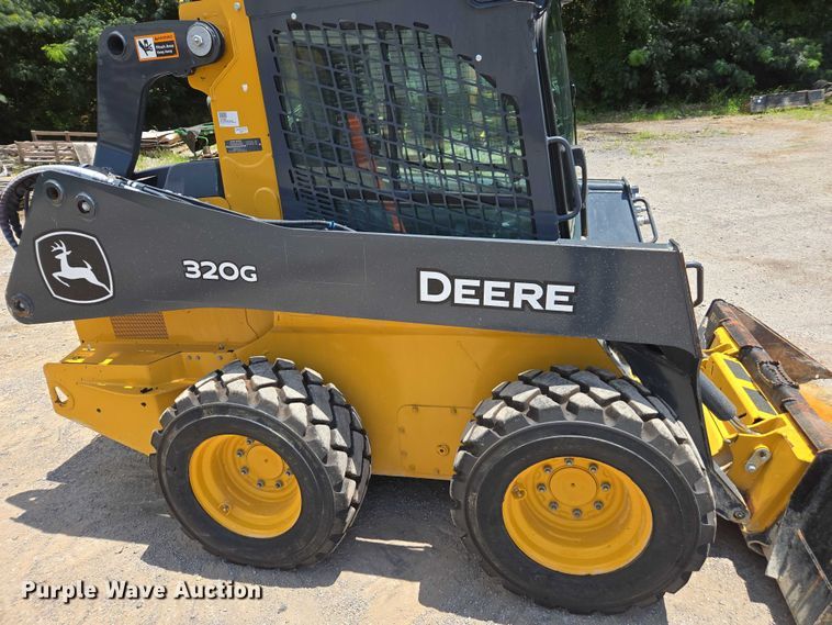 image for item DU7922 2023 John Deere 320G skid steer loader