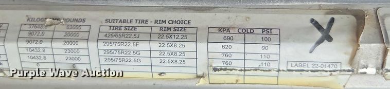 image for item DU7930 2012 Peterbilt 367 dump truck