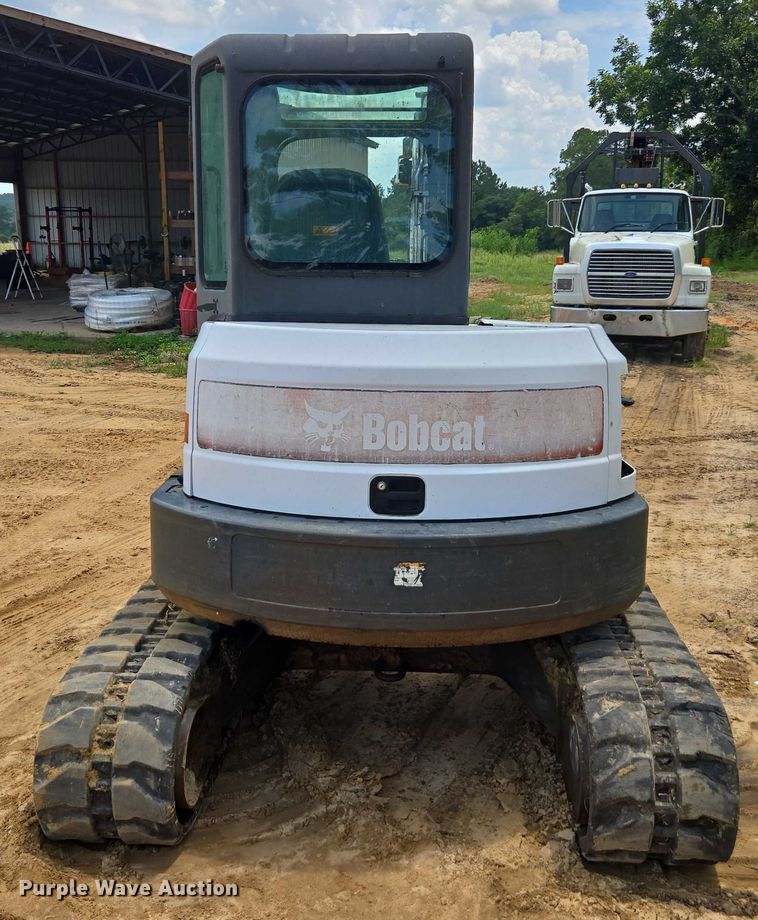 image for item DU7932 2011 Bobcat E50M mini excavator