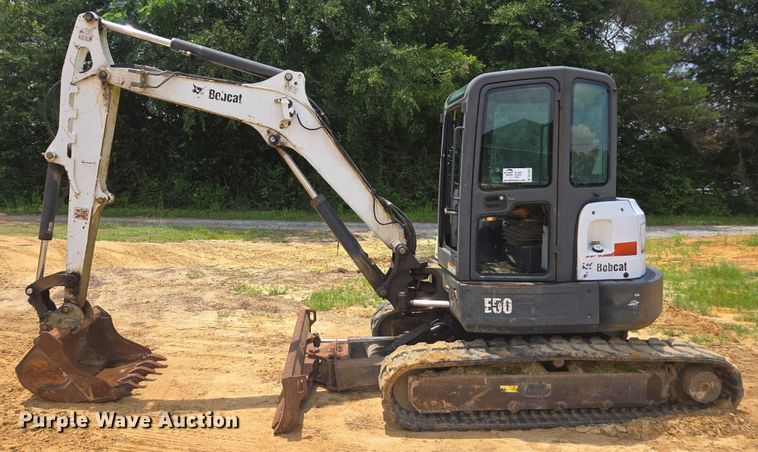 image for item DU7932 2011 Bobcat E50M mini excavator