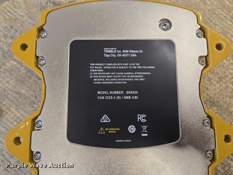 image for item DU7936 Trimble GPS