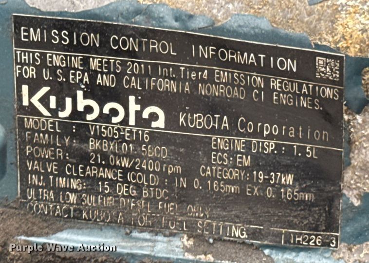 image for item DU9042 Tennant S30 sweeper