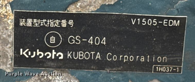 image for item DU9042 Tennant S30 sweeper