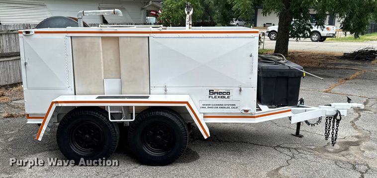 image for item DU9324 1992 Sreco HV2030TR/L/R sewer jetter trailer