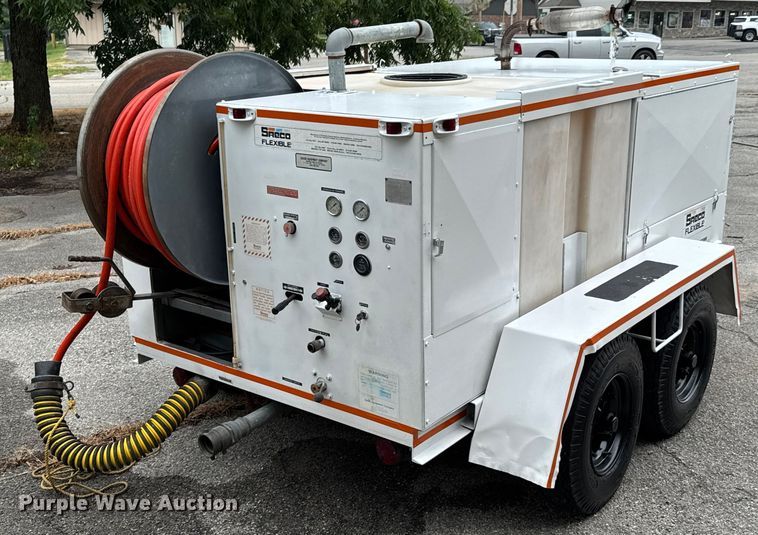 image for item DU9324 1992 Sreco HV2030TR/L/R sewer jetter trailer