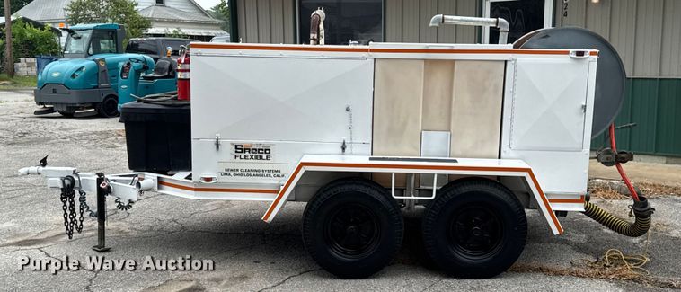 image for item DU9324 1992 Sreco HV2030TR/L/R sewer jetter trailer