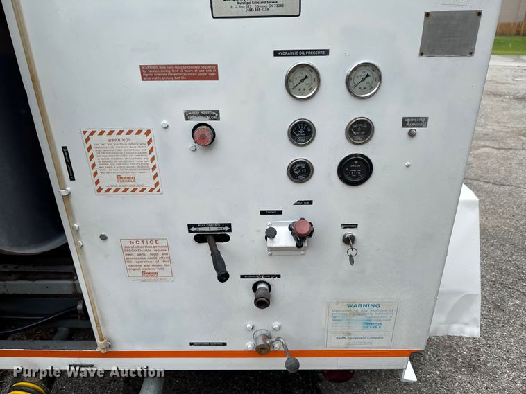 image for item DU9324 1992 Sreco HV2030TR/L/R sewer jetter trailer