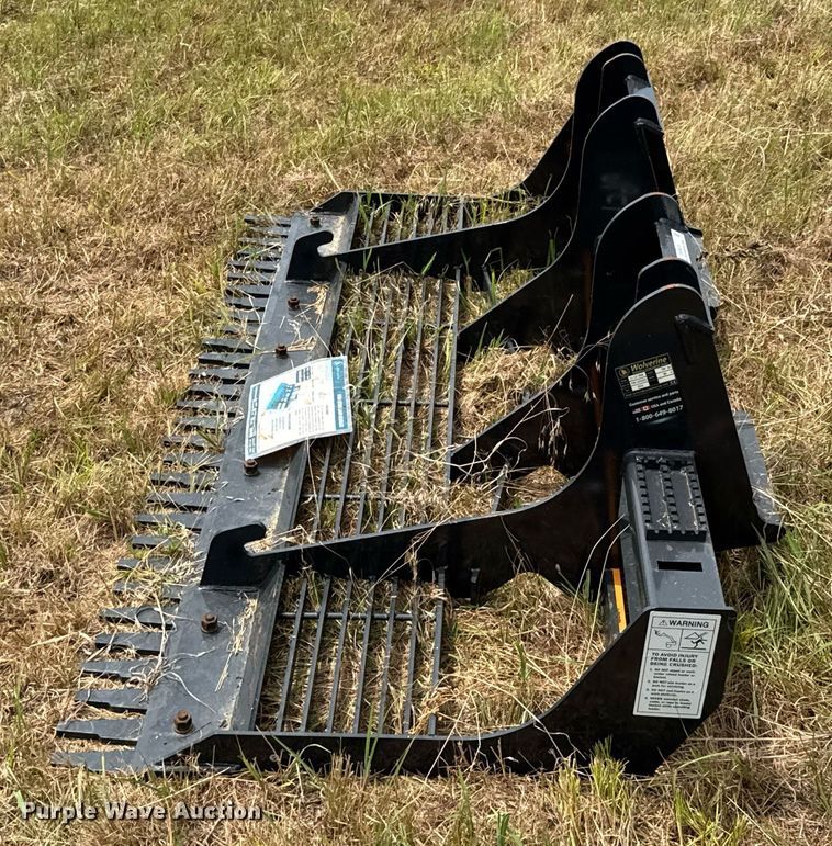 image for item DU9410 2024 Wolverine LL-12-78W skid steer land leveler