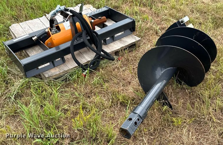 image for item DU9413 2024 Wolverine ADB-13-1218R skid steer auger