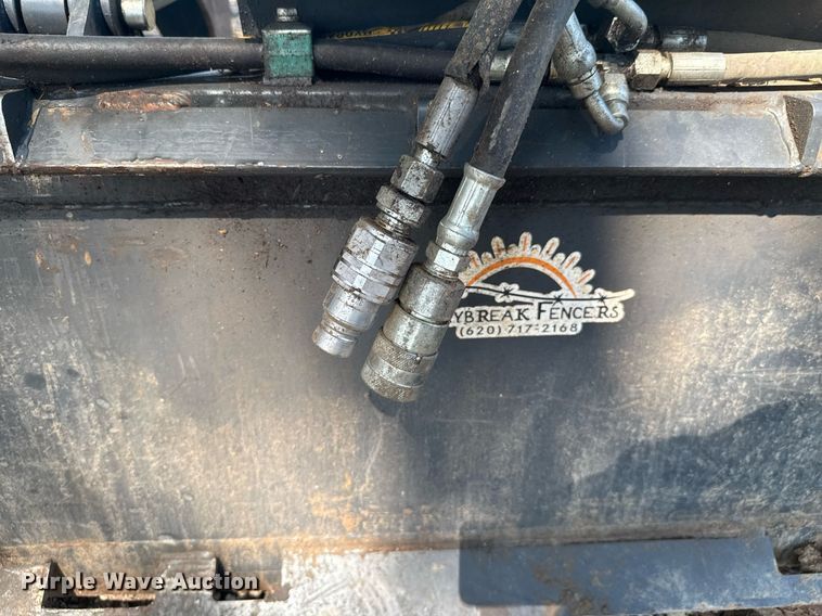 image for item DU9450 JCT Attachments skid steer grapple bucket