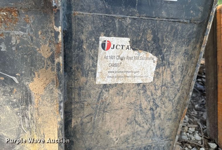 image for item DU9450 JCT Attachments skid steer grapple bucket