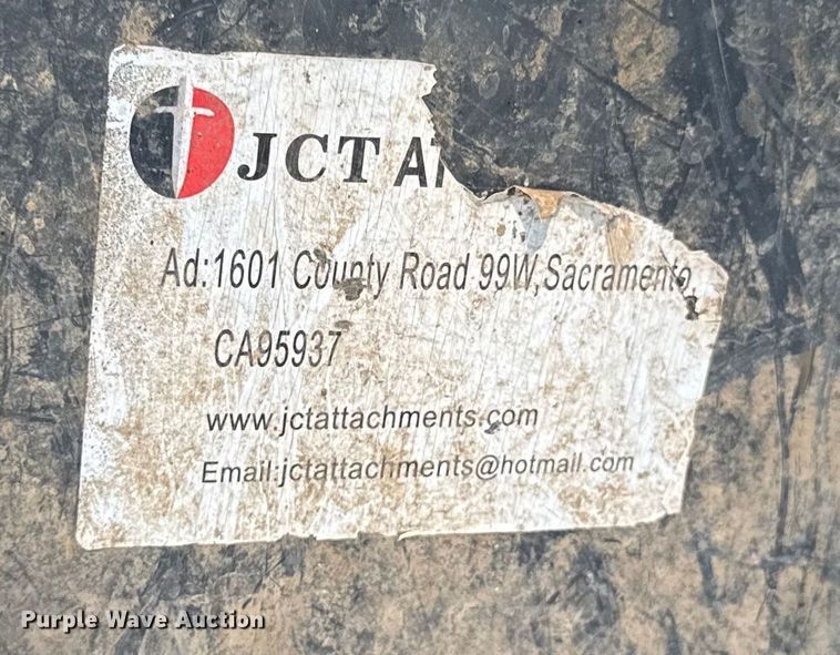 image for item DU9450 JCT Attachments skid steer grapple bucket