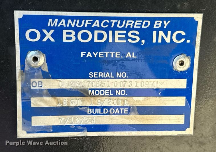 image for item DW3390 2024 Mack Granite GR64F dump truck