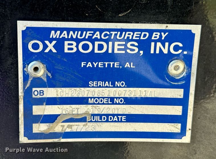 image for item DW3391 2024 Mack Granite GR64F dump truck