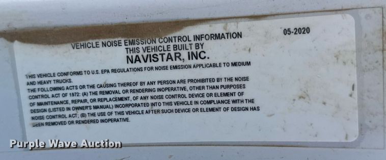 image for item DW3412 2020 Chevrolet Silverado 4500HD truck cab and chassis