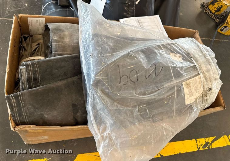 image for item DW3413 Approximately (22) dump truck bed tarps