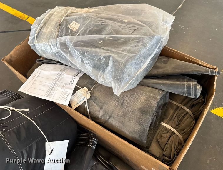 image for item DW3413 Approximately (22) dump truck bed tarps