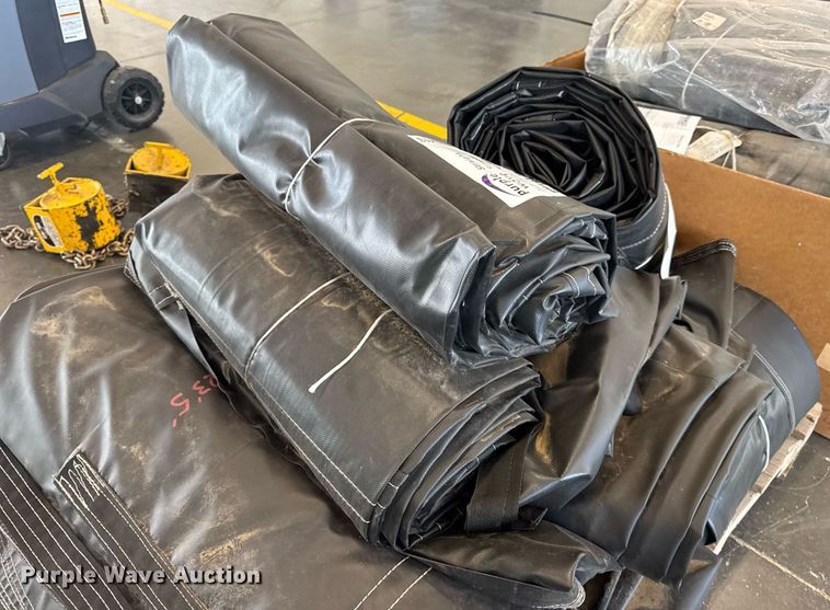 image for item DW3413 Approximately (22) dump truck bed tarps